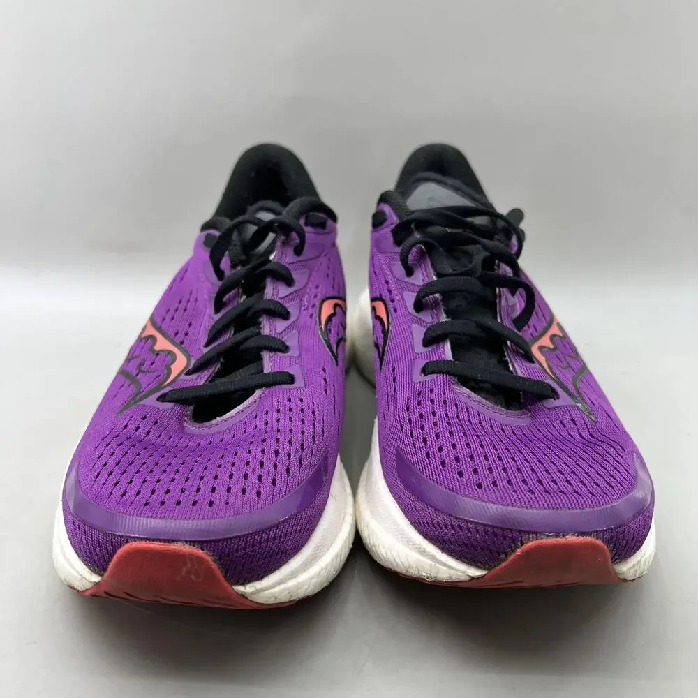 Saucony Endorphin Speed 3 Running Shoes Women Size 8 Purple Comfort Low Sneakers